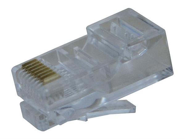 Conector Modular Plug 8x8 CAT 5e