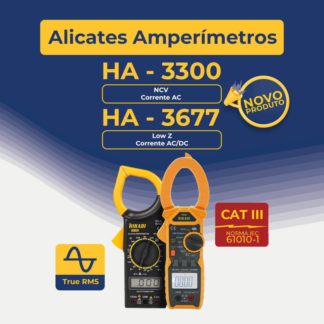 Banner Alicates Ampermetros